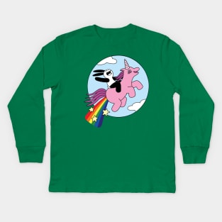 Unicorn Kids Long Sleeve T-Shirt